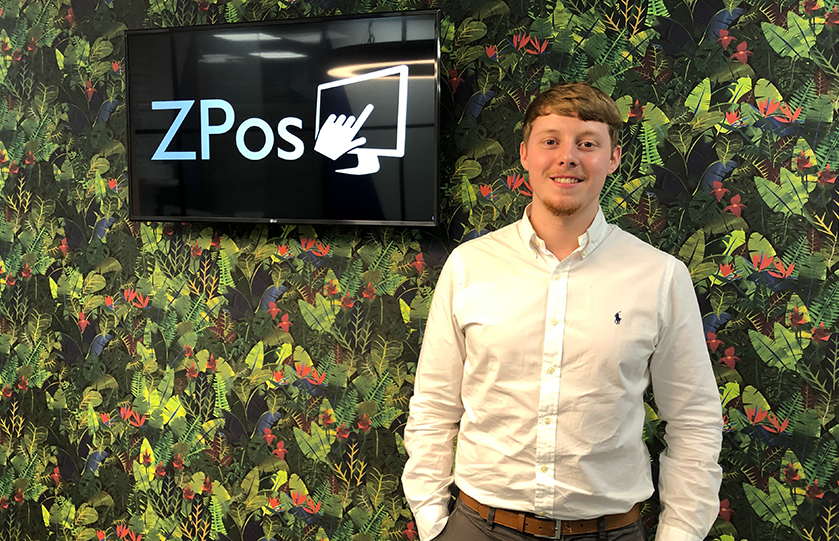 Student on Work Placement at ZPos Ltd - Sam Bohlen