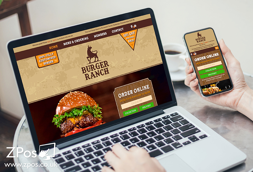 Student Work Placement Project - ZPos Takeaway Website