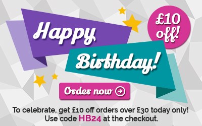Keep your takeaway customers happy when they order from your website with a happy birthday offer